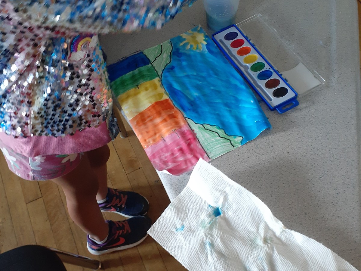 Landscape with Rainbow